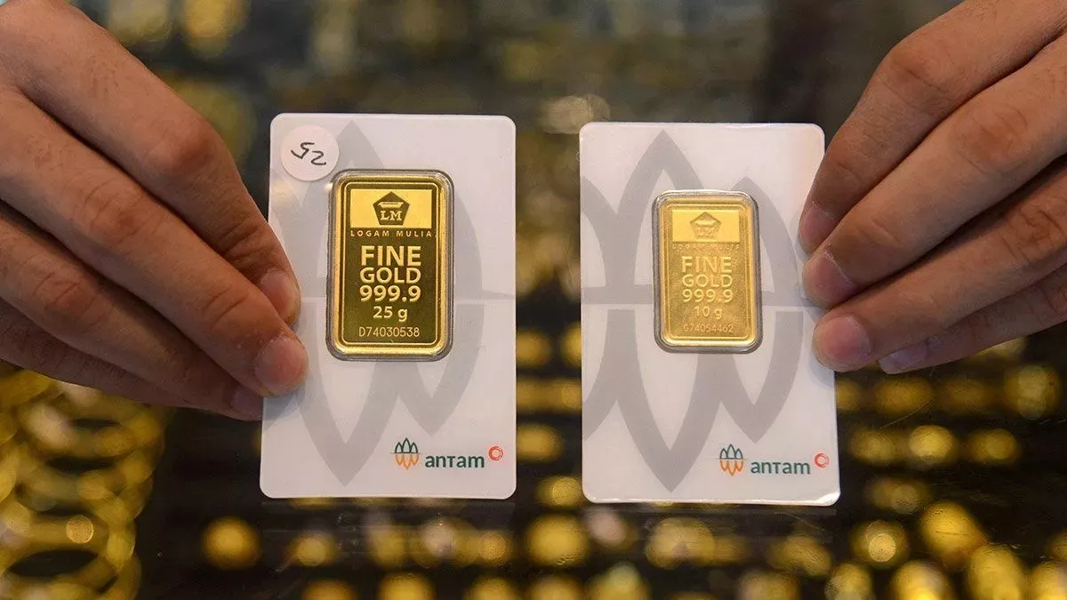 Harga Emas Antam Turun serta Galeri24 dan UBS Stabil 10 Juni 2026