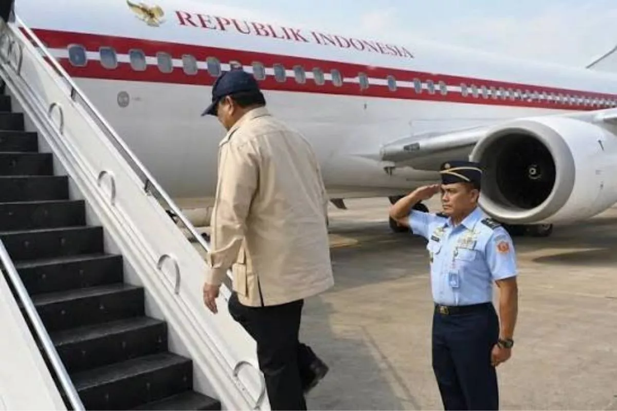 Tinjau Karhutla Riau, Prabowo Dorong Sistem Pencegahan Permanen
