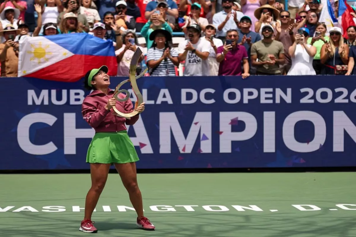 Cetak Sejarah, Alexandra Eala Petenis Filipina Pertama Juara WTA 500