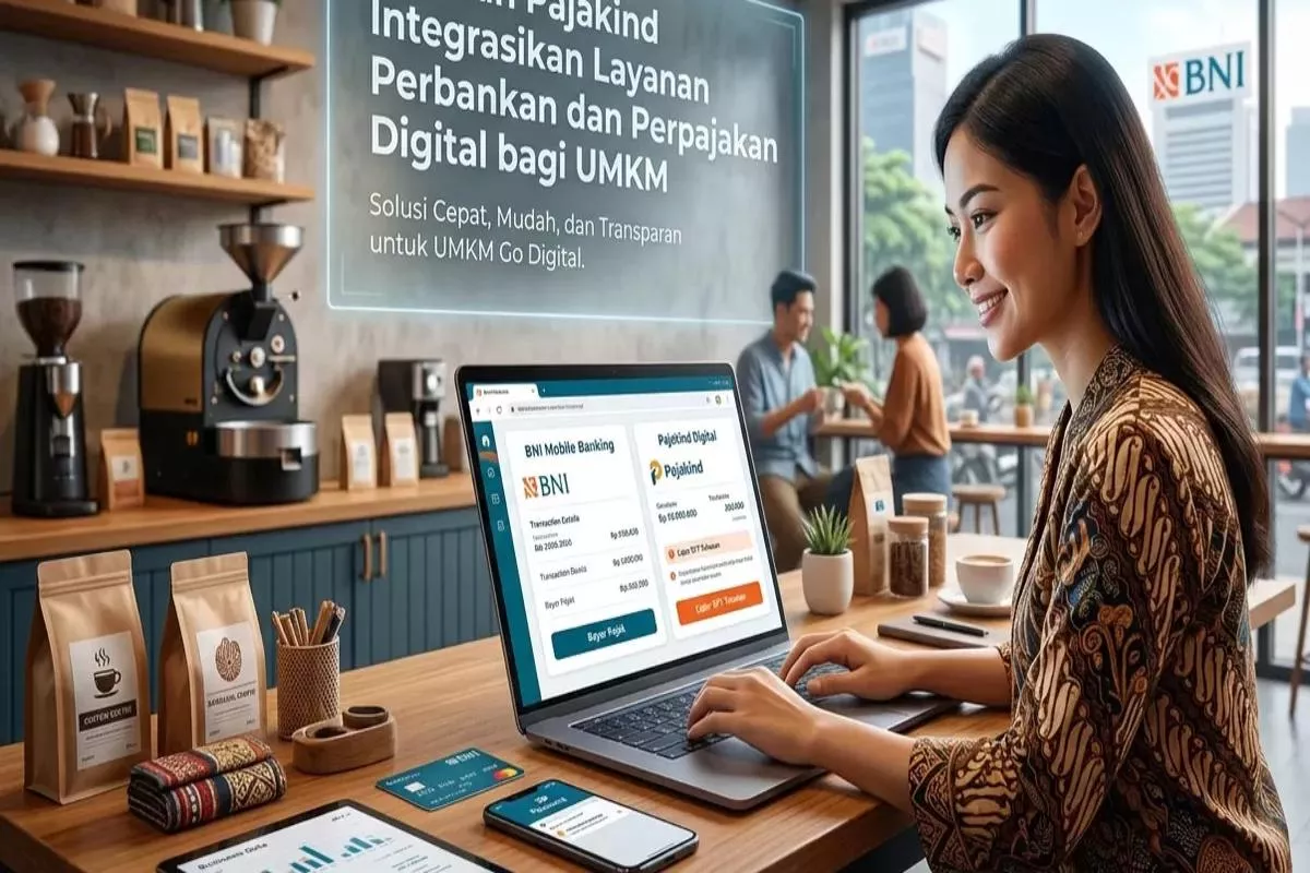 Kemudahan UMKM, BNI Bersama Pajakind Padukan Layanan Bank dan Perpajakan