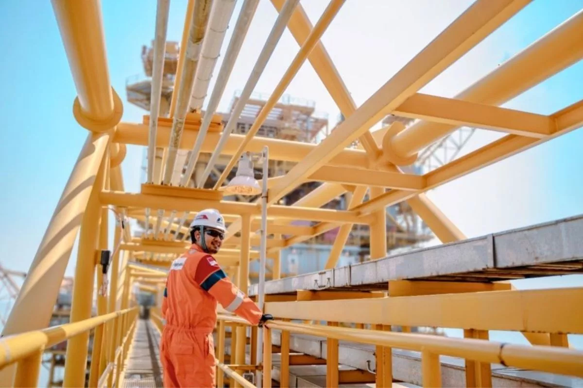 Saka Energi Bor Sumur Migas di WK Pekawai