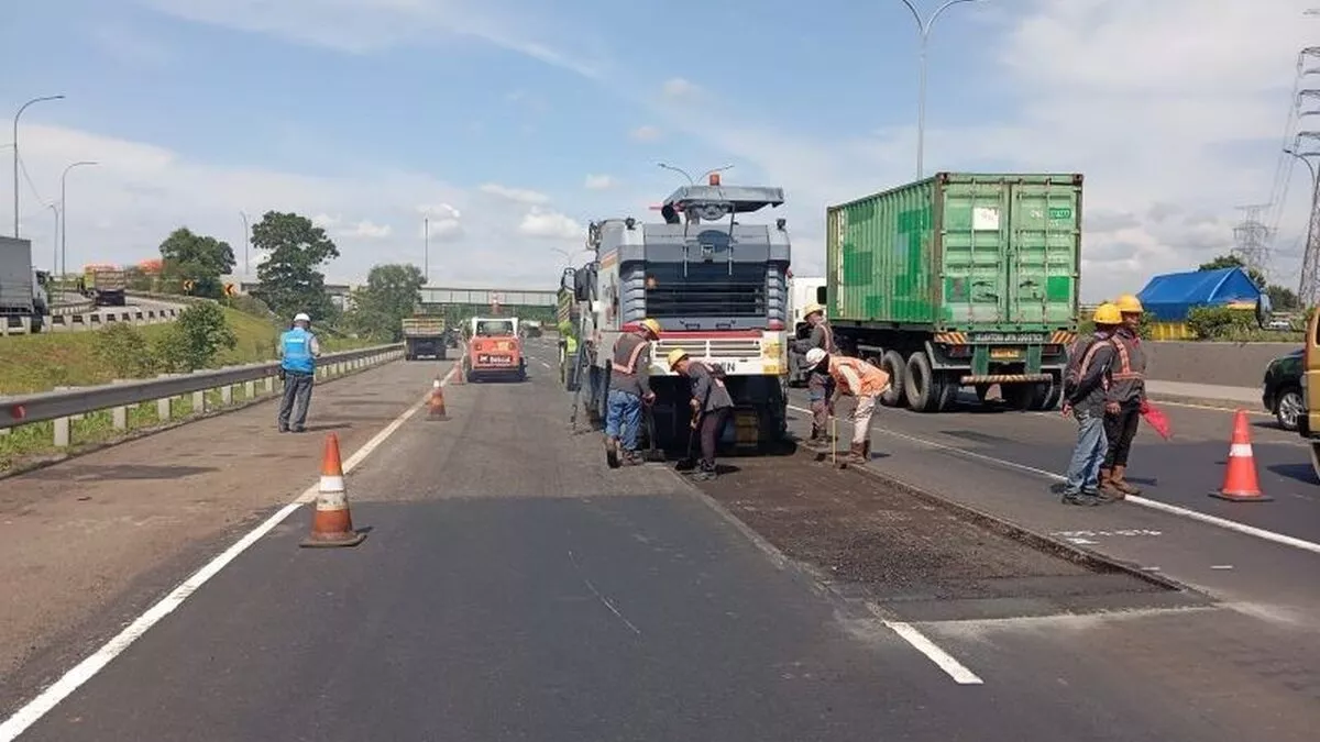 Otoritas Gerak Cepat Tangani Kerusakan Jalur Tol Jakarta Akibat Anomali Cuaca