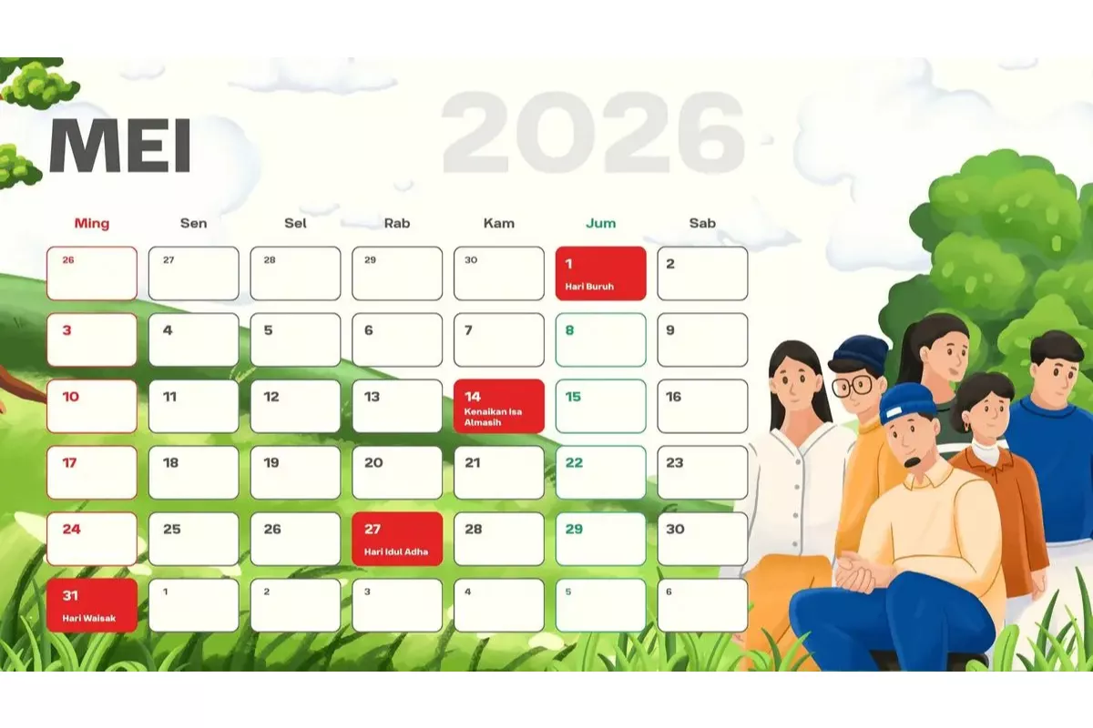 Pemerintah Tetapkan 1 Mei 2026 Libur Nasional Hari Buruh