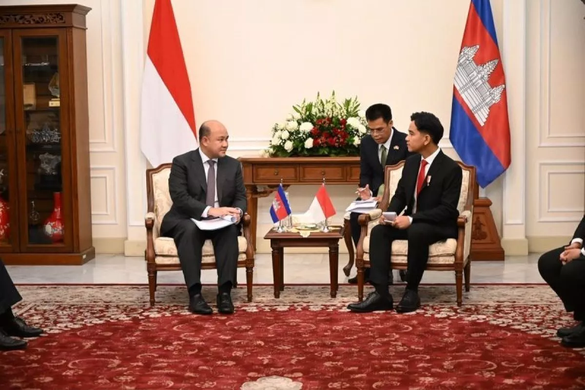 Gibran dan Wakil PM Kamboja Bahas Reformasi Birokrasi hingga TPPO