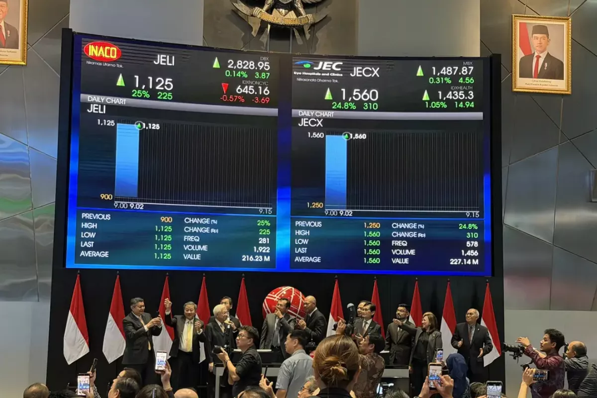 Rapor Enam Saham IPO: PRDL Melesat, Saham JELI Alami Koreksi