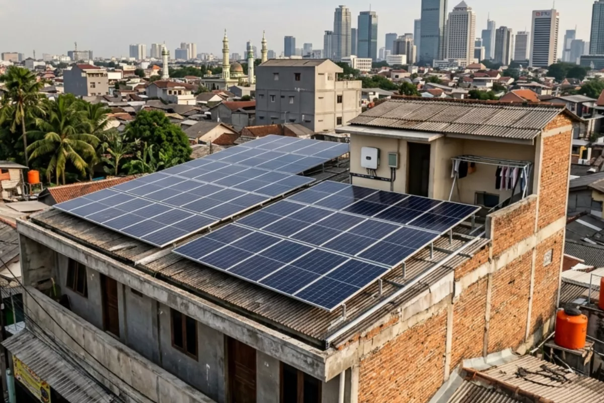 Hemat Jutaan, Panel Surya Atap Bebaskan Warga dari Tagihan Listrik