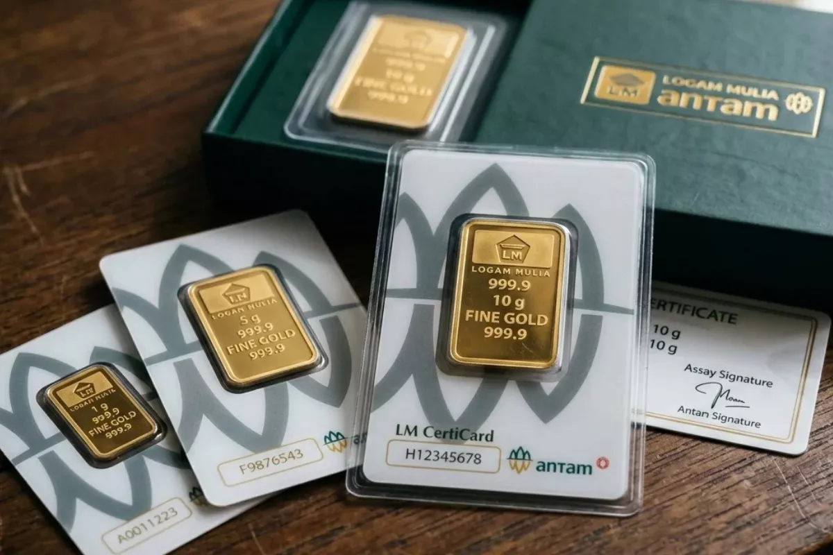Harga Emas Antam Hari Ini 9 Juli 2026 Anjlok 3 Hari Berturut-Turut