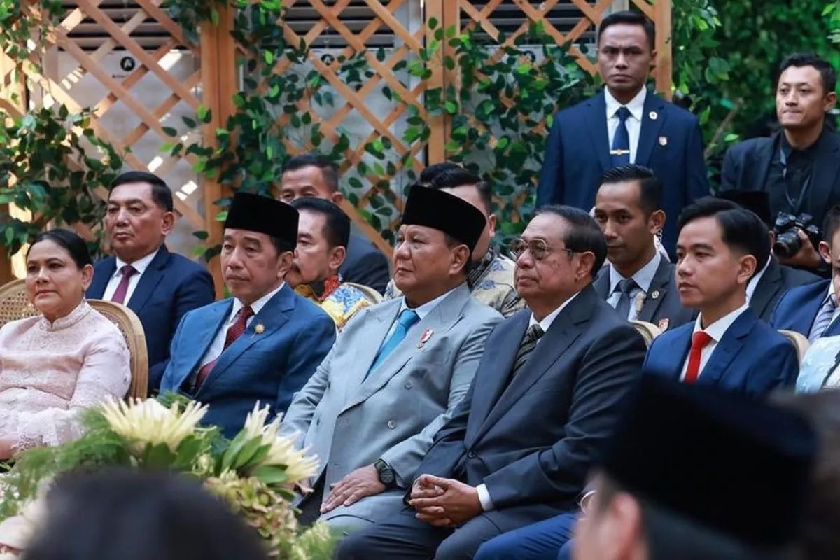 Presiden Prabowo dan Jokowi Hadiri Pernikahan Anak Boy Thohir