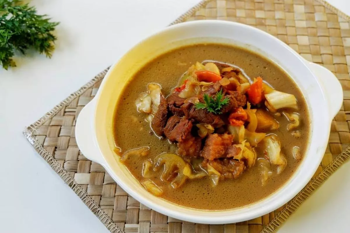 Resep Tongseng Kambing Santan Pedas Gurih, Praktis di Rumah