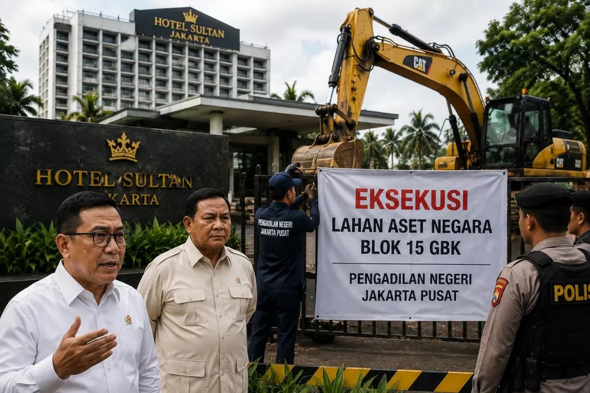 PPKGBK Fokus Amankan Aset Negara Usai Eksekusi Lahan Hotel Sultan