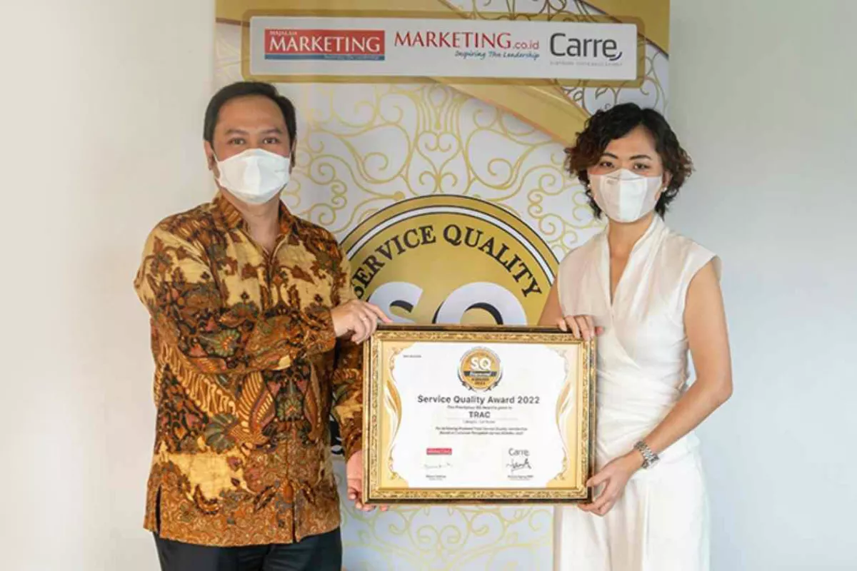 TRAC Raih Predikat Diamond Ke-16 di Service Quality Award 2026