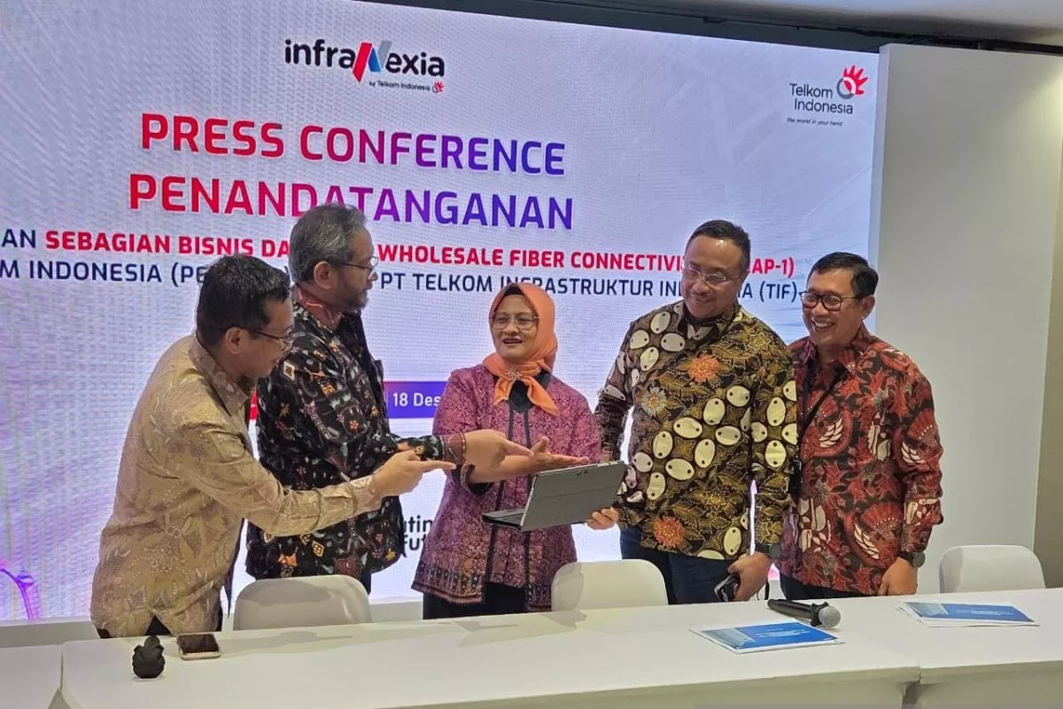 Telkom Targetkan Pemisahan Aset Fiber Infranexia Tuntas di II/2026