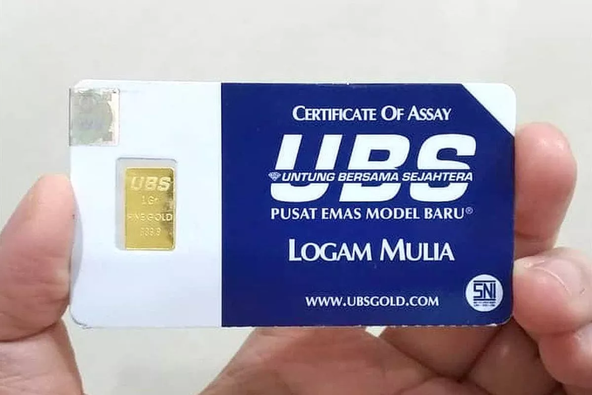 Kenaikan Harga Emas UBS Hari Ini di Pegadaian Mencapai Rp2.767.000