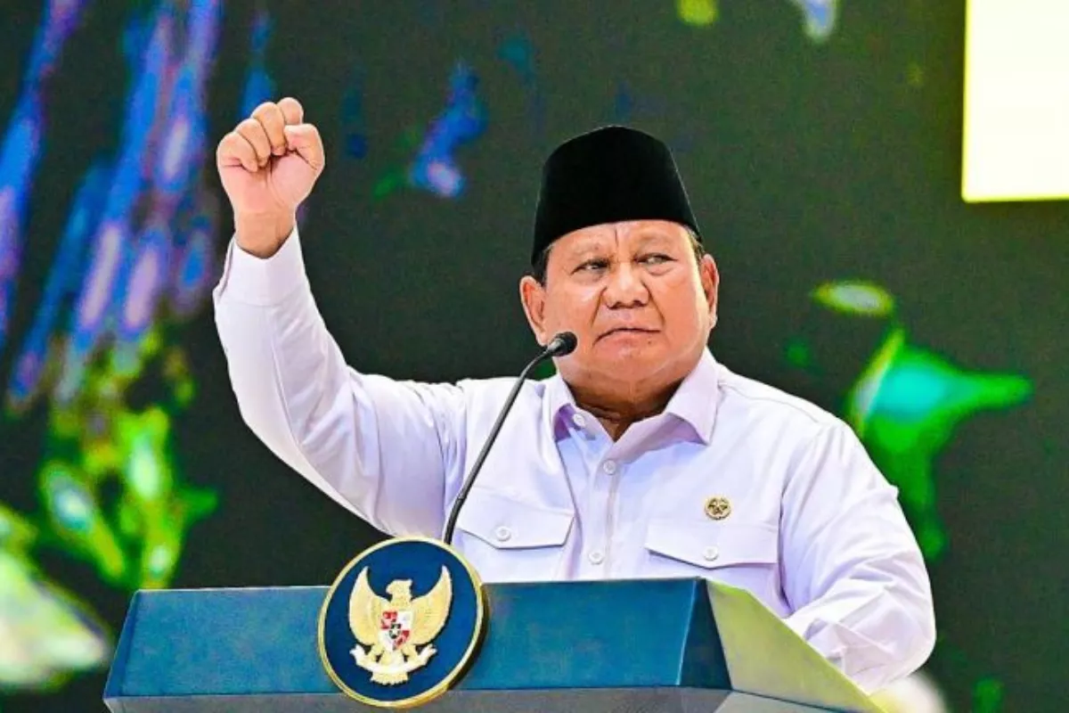 Prabowo Peringatkan Keras Pihak Pendana Demo