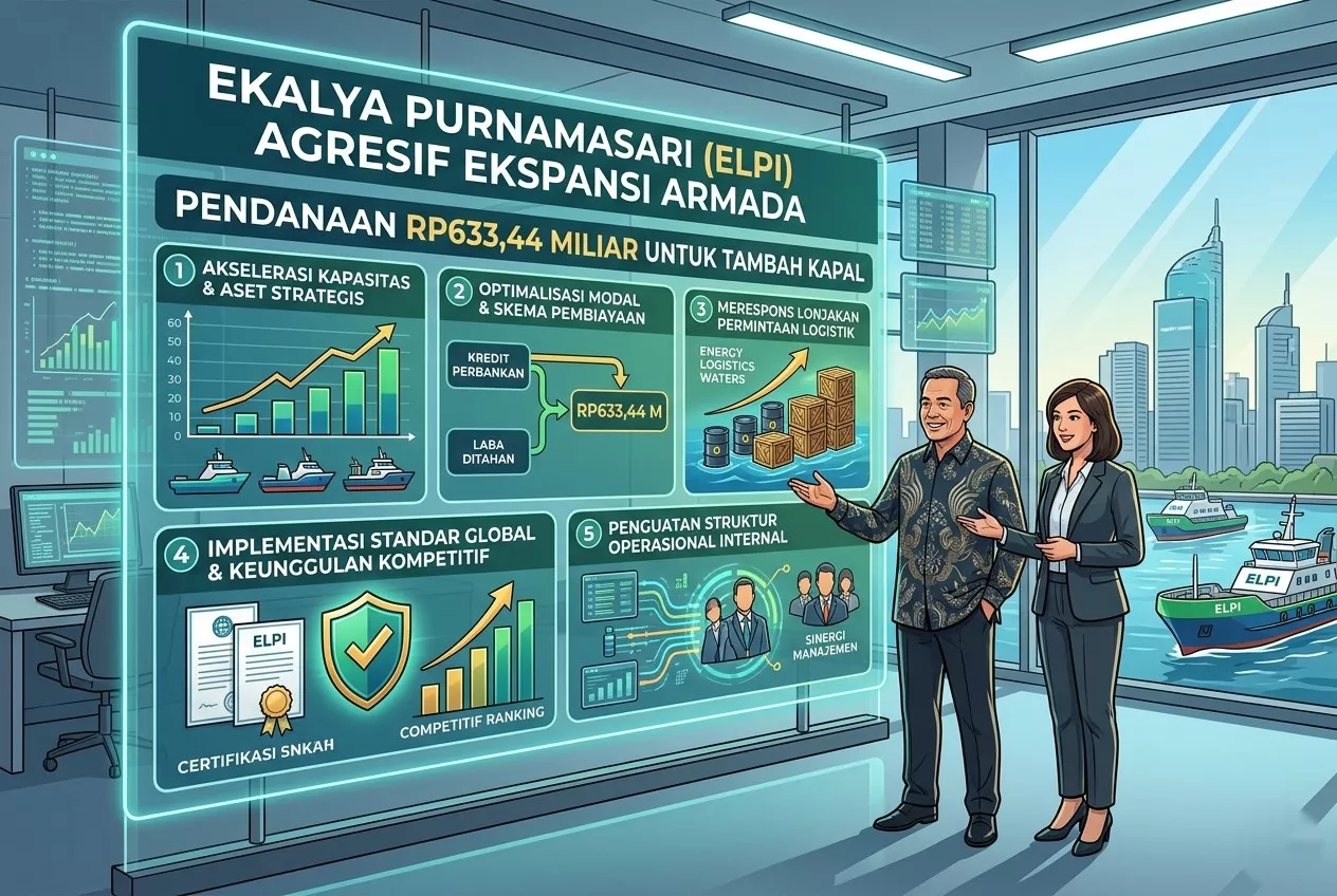 Ekalya Purnamasari Alokasikan Rp633,44 Miliar Demi Perkuat Dominasi Armada Laut