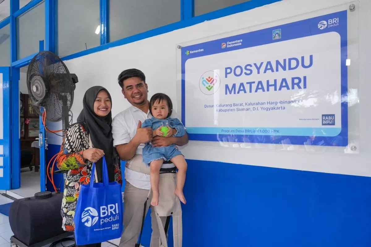 BRI Peduli Perkuat Kesehatan Ibu dan Anak Lewat Posyandu Matahari
