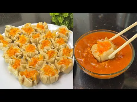 Inovasi Kuliner Viral Dimsum Rasa Spaghetti Dengan Siraman Saus Bolognese Lezat