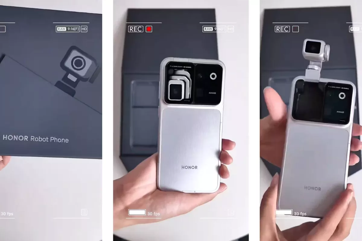 Honor Robot Phone Dibekali Kamera 200MP dan Chip Pencitraan Baru
