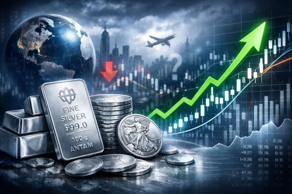 Harga Perak Antam Hari Ini 21 Mei 2026 Bertahan di Level Premium Stagnan