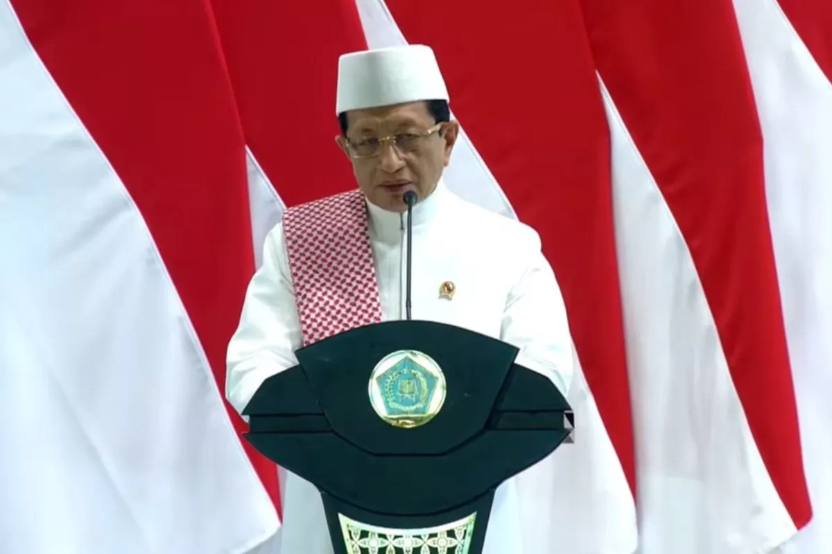 Menag Umar Tegaskan Terowongan Silaturahim Jadi Simbol Toleransi Dunia