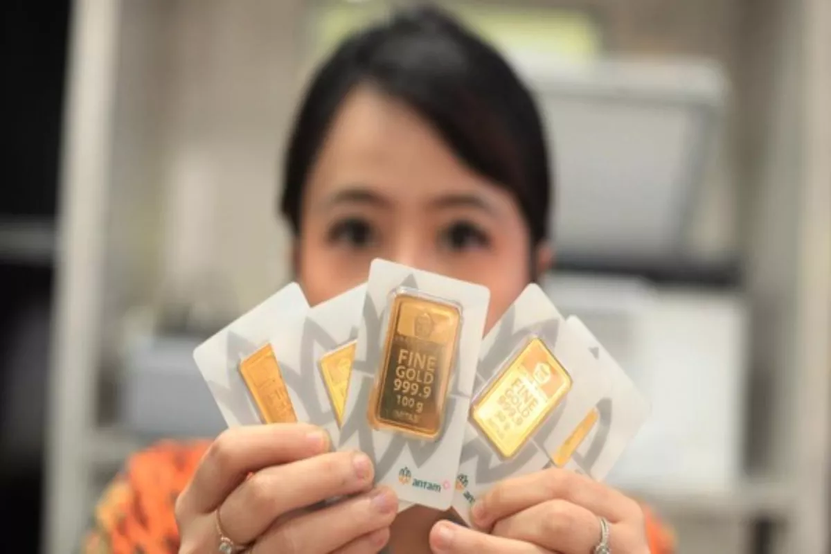 Emas Antam di Pegadaian Turun, Ukuran Satu Gram Dijual Rp2.885.000