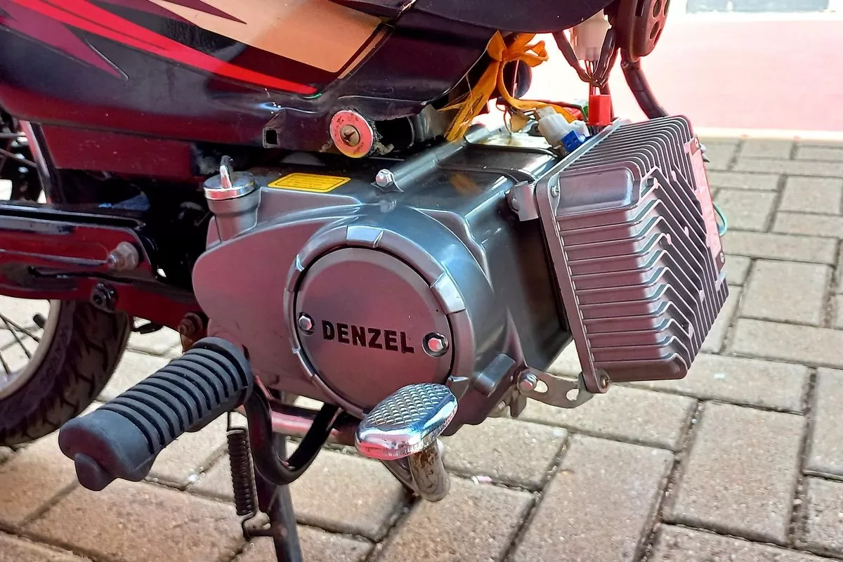 Inovasi Motor Listrik Konversi TICS EV Menggunakan Gearbox Bebek dan Kopling