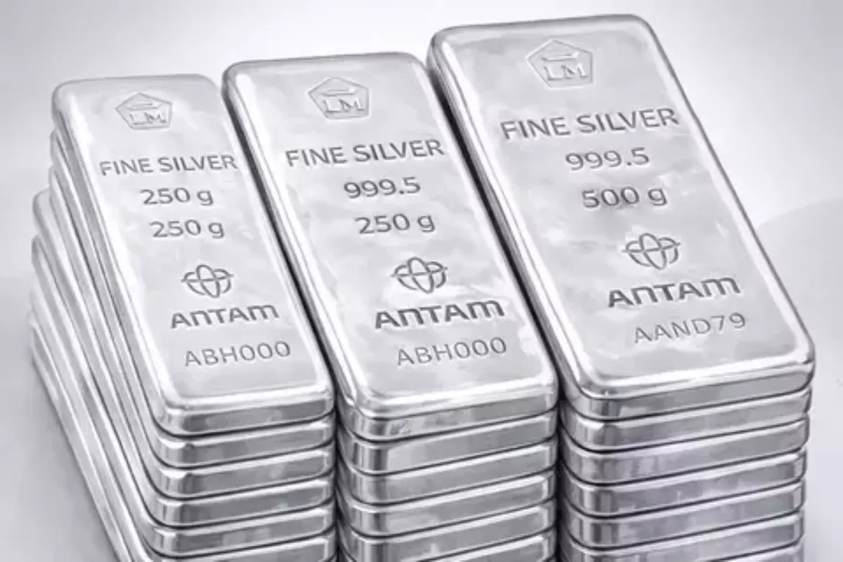 Perak Antam 4 Juni 2026 Melemah ke Posisi Rp48.600 per Gram