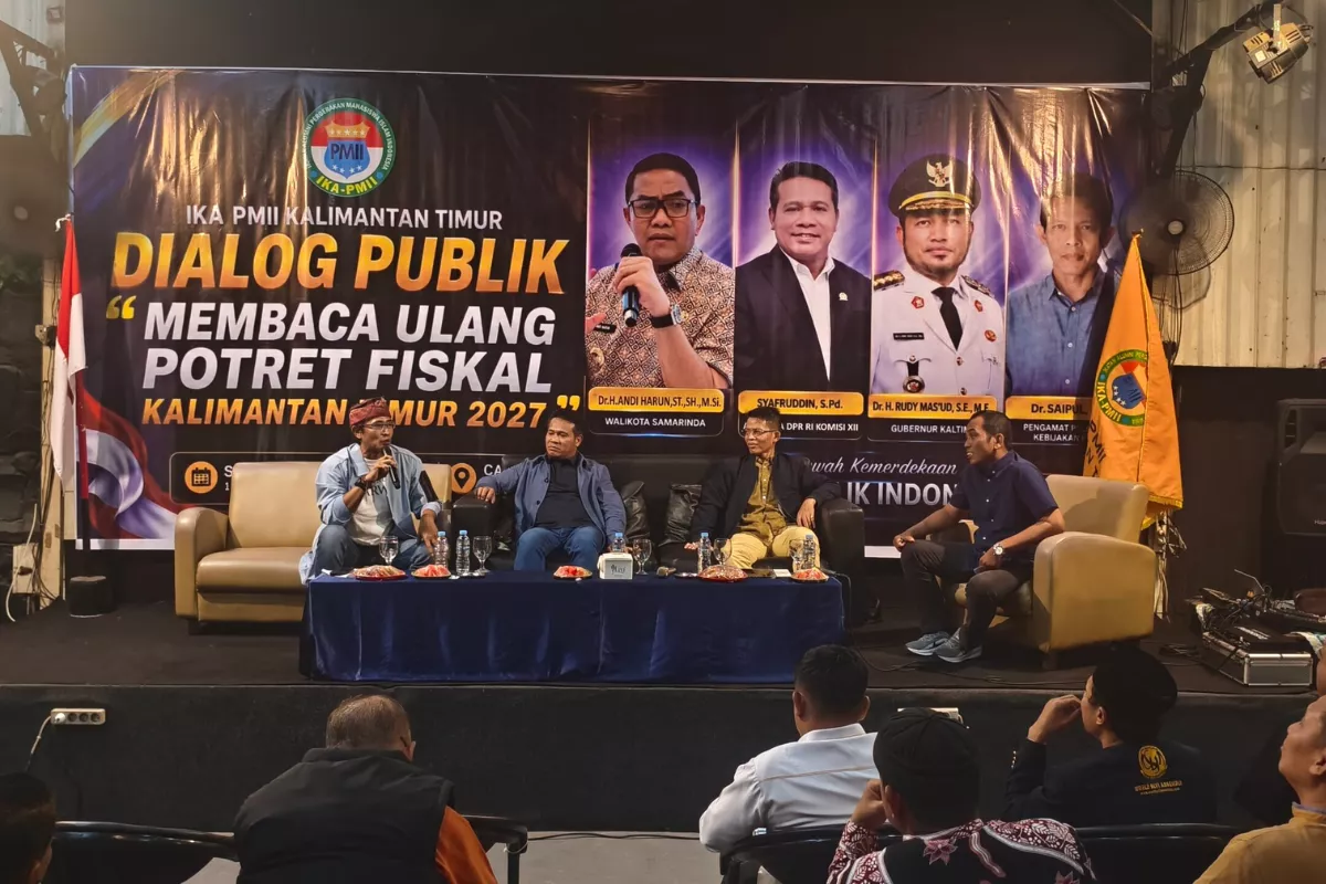 IKA PMII Kaltim Gelar Dialog Publik Bahas Potret Fiskal Daerah 2027