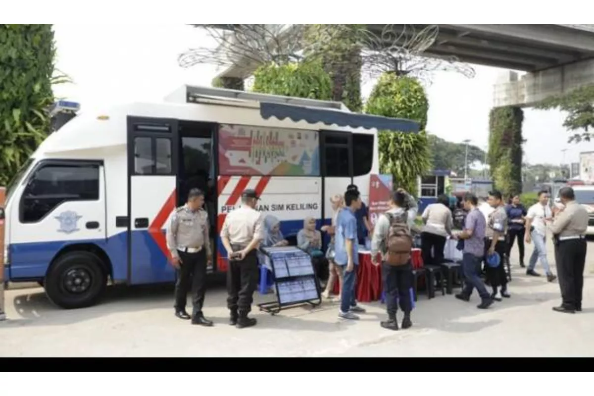Layanan SIM Keliling Tersedia di Lima Lokasi Jakarta Pada Kamis