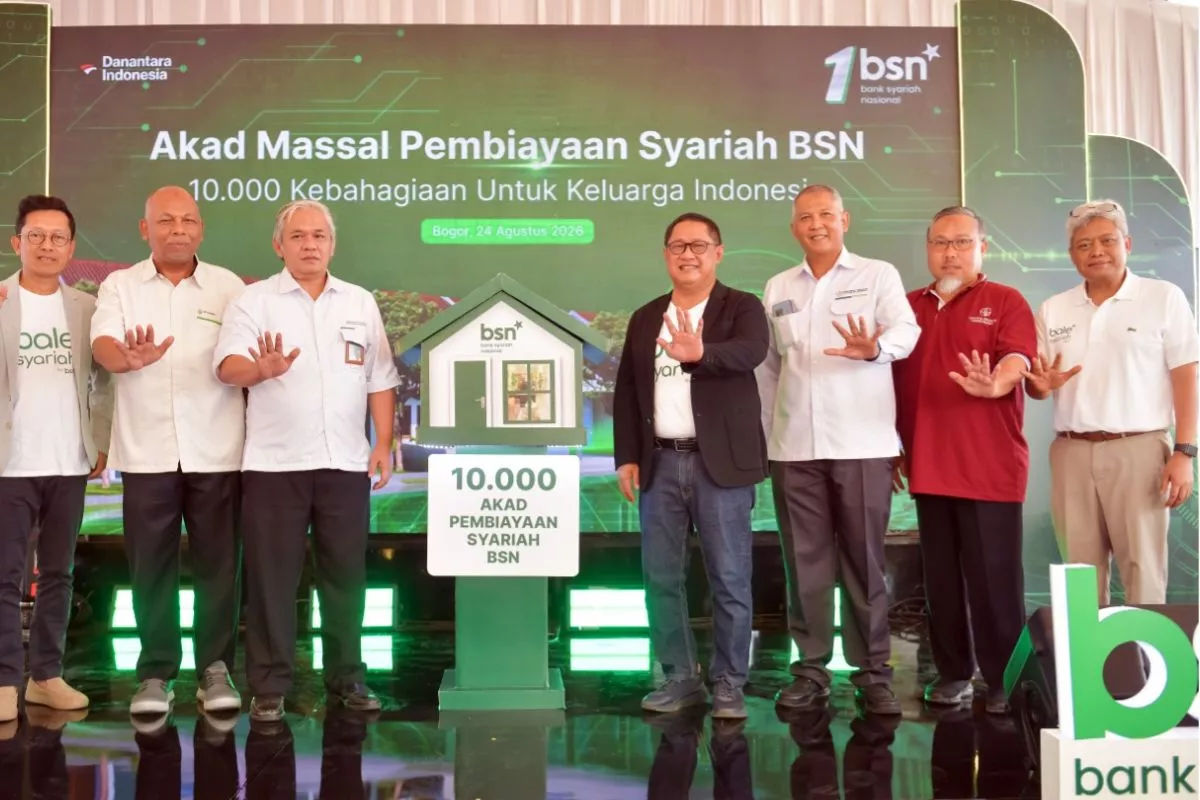 10.000 Akad Pembiayaan Syariah Bank BSN Didominasi Oleh KPR Subsidi