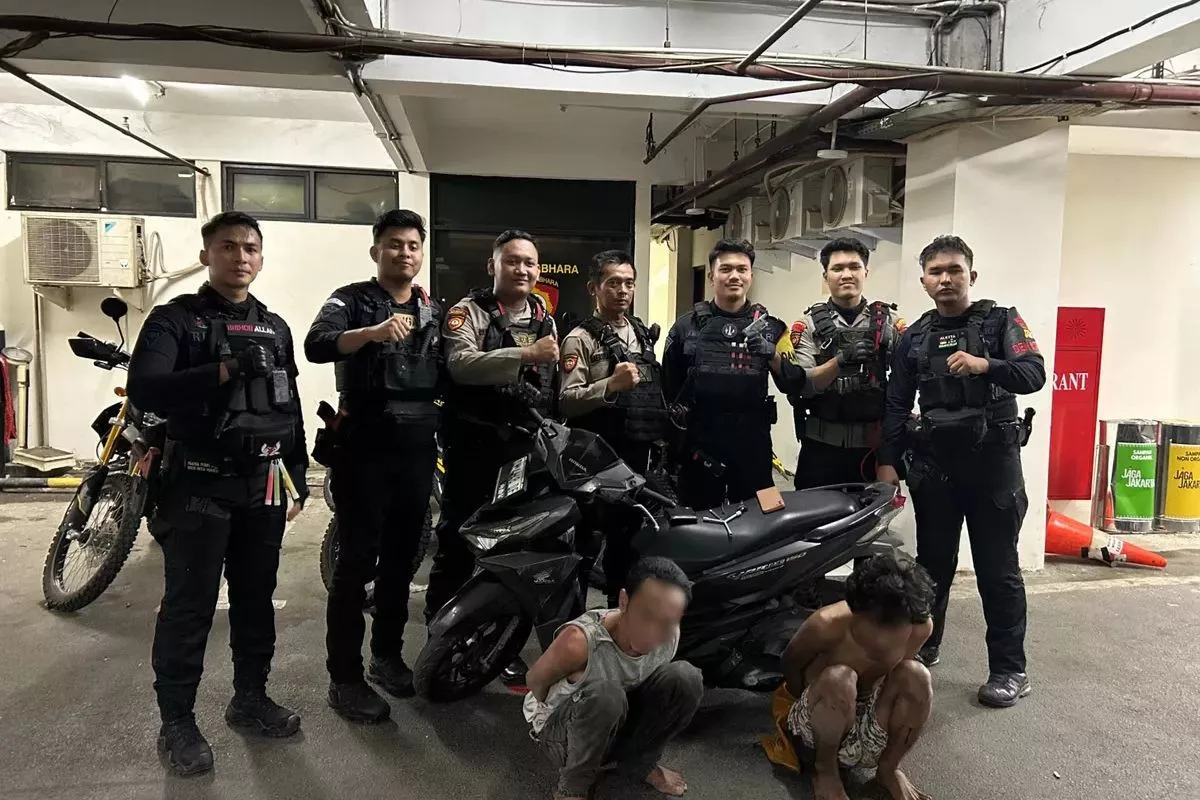 Brimob Gagalkan Curanmor di Jaktim, 2 Pelaku Diamankan