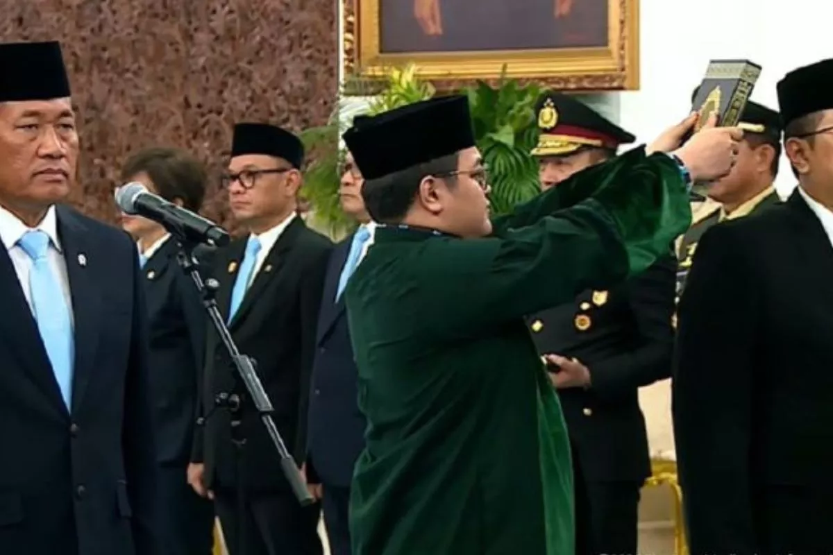 Sudaryono dan Pimpinan Universitas RI Dilantik Prabowo