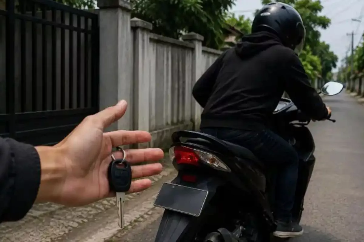 Polres Bone Tangkap Pria Asal Manado Pelaku Penggelapan Motor 10 Juta