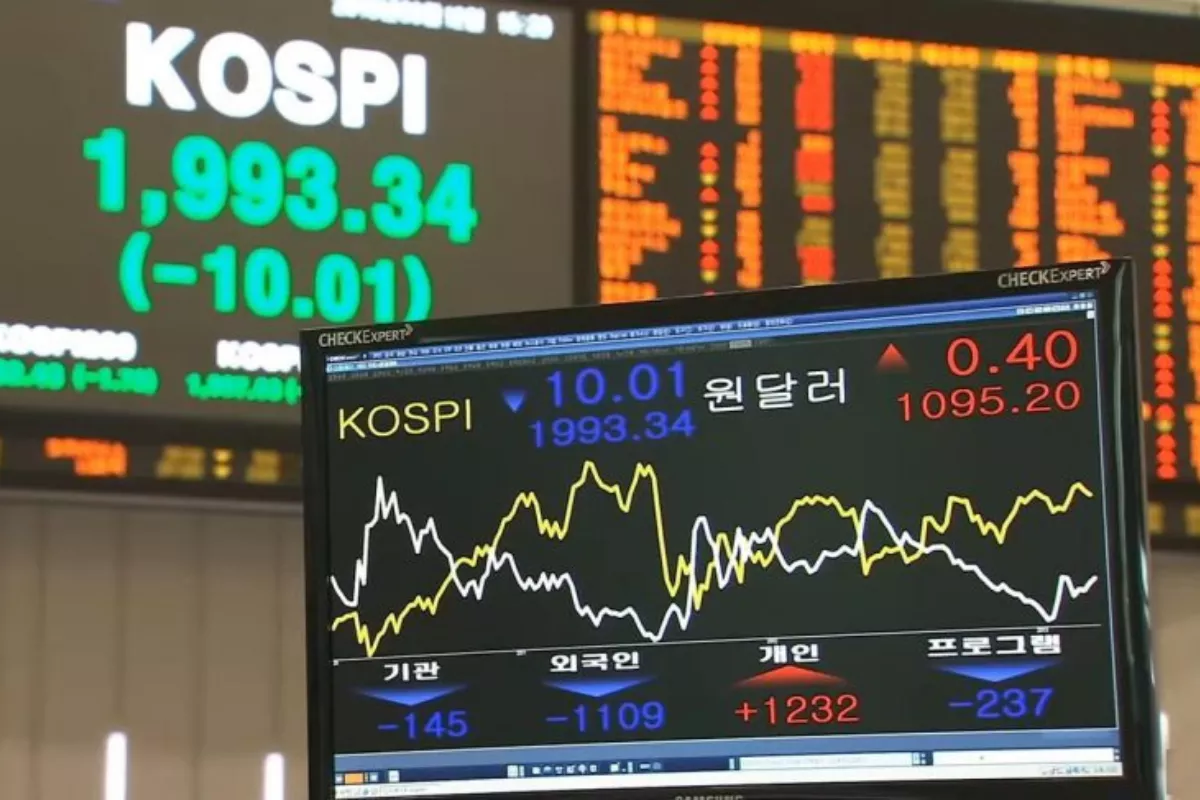 KOSPI Turun 6 Persen Sepekan Akibat Saham Chip Lemah