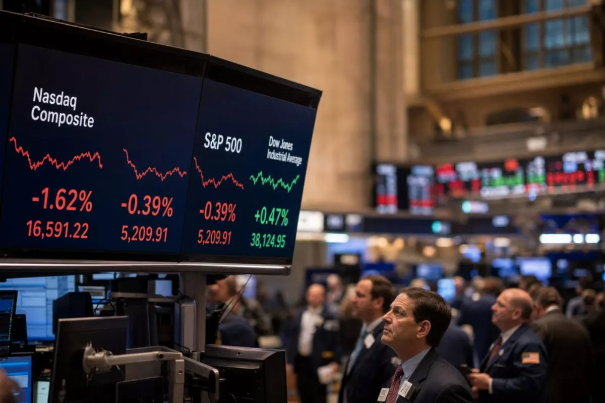 Wall Street Bergerak Variatif, Saham Teknologi Tekan Nasdaq dan S&P 500