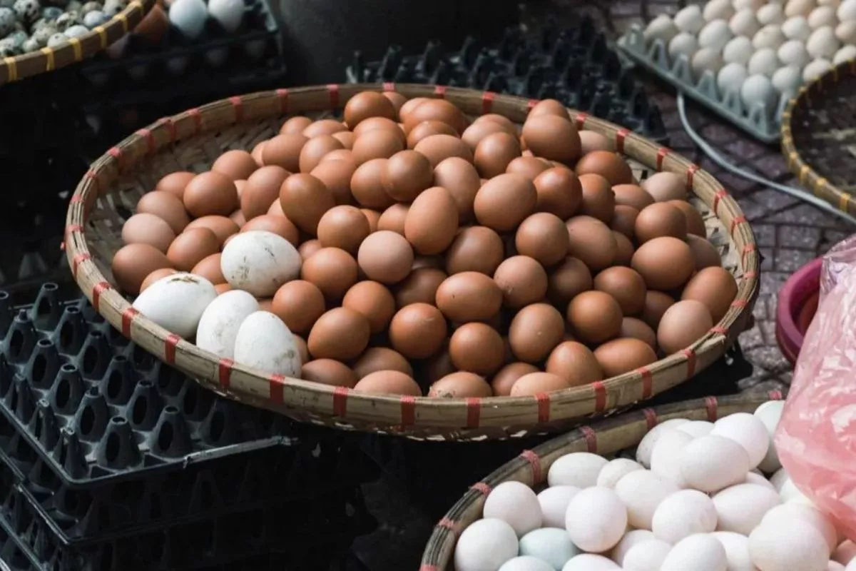 Update PIHPS: Telur Ayam Rp29.600, Bawang Merah Tembus Rp42.150 per Kg