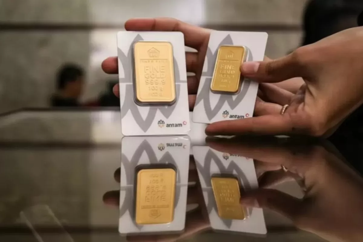 Harga Emas Antam Hari Ini Stabil pada Level Rp 2.668.000 Per Gram