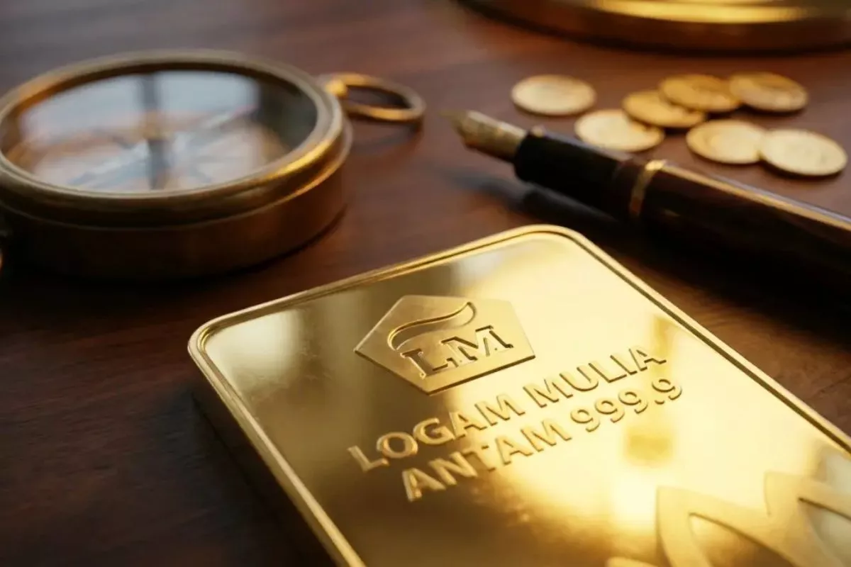 Harga Emas Antam Hari Ini Stabil di Level Rp 2.668.000 Per Gram