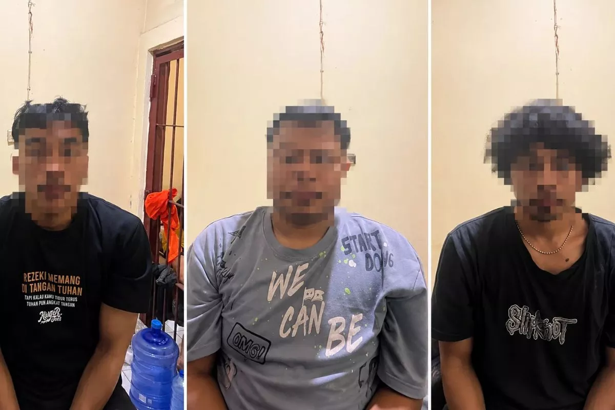 Polisi Tangkap 3 Pelaku Pencurian Fasilitas Pos Duga Air di Sepaku