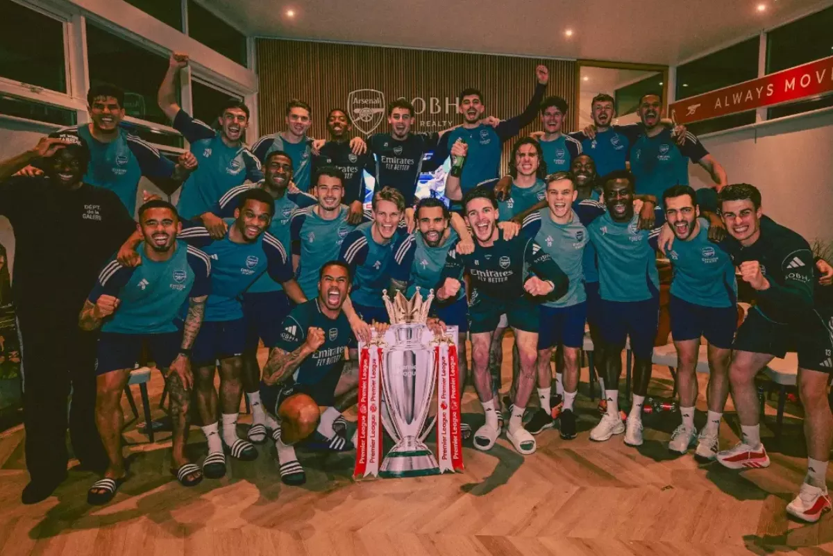Man City Ditahan Imbang, Arsenal Segel Gelar Juara Premier League