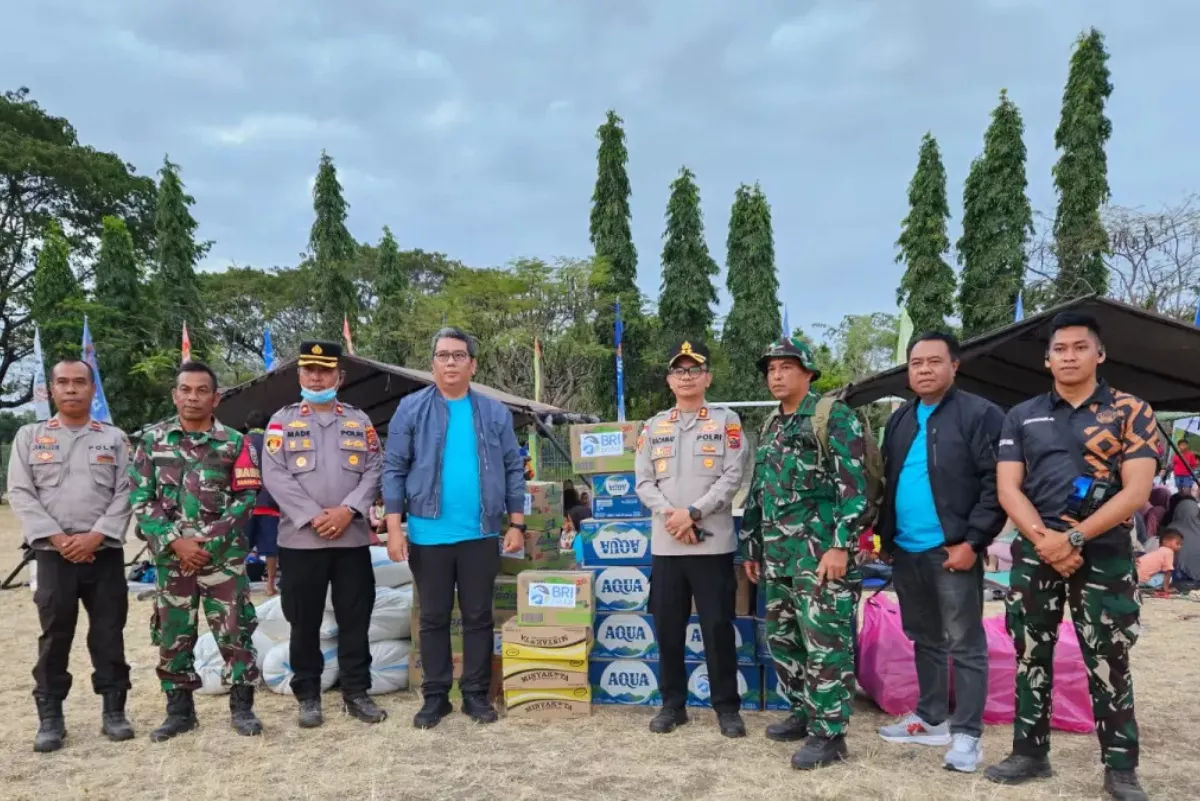 BRI Salurkan Bantuan Kemanusiaan untuk Warga Terdampak Gempa Flores