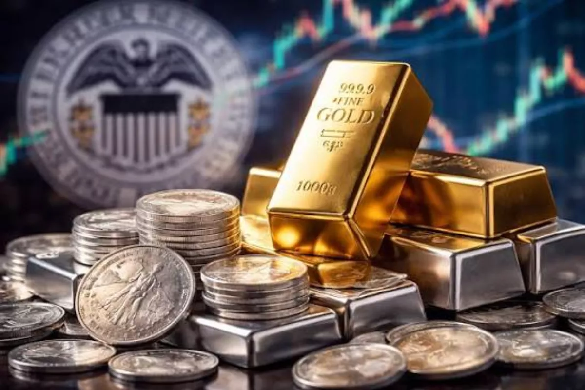 Harga Emas Rebound Naik Tipis Tetap Tertahan Sikap Hawkish Fed Hari Ini