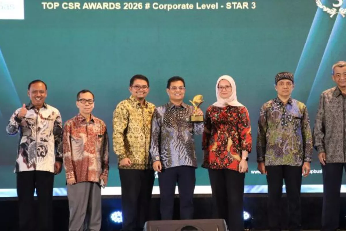 Perkokoh ESG, PLN Energi Gas Raih Penghargaan TOP CSR Awards 2026
