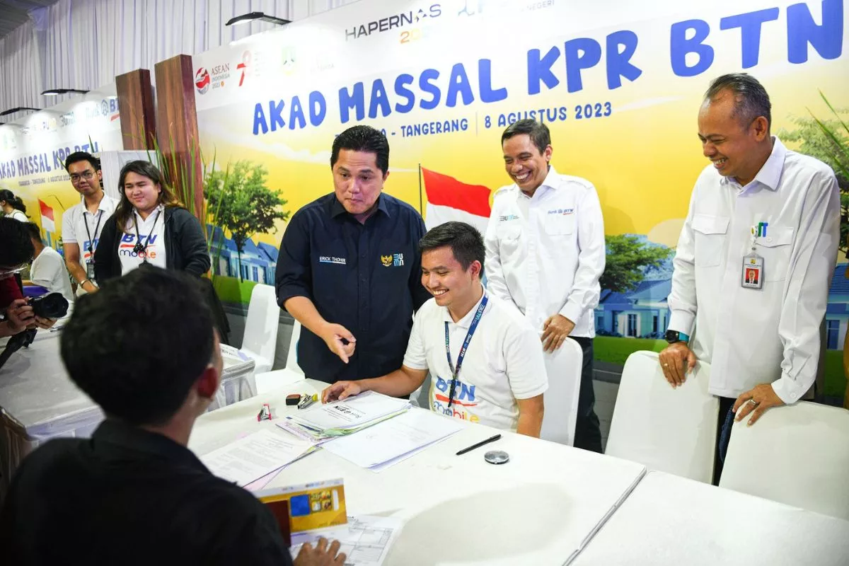 Akad Massal FLPP BP Tapera Buktikan KPR Subsidi Inklusif