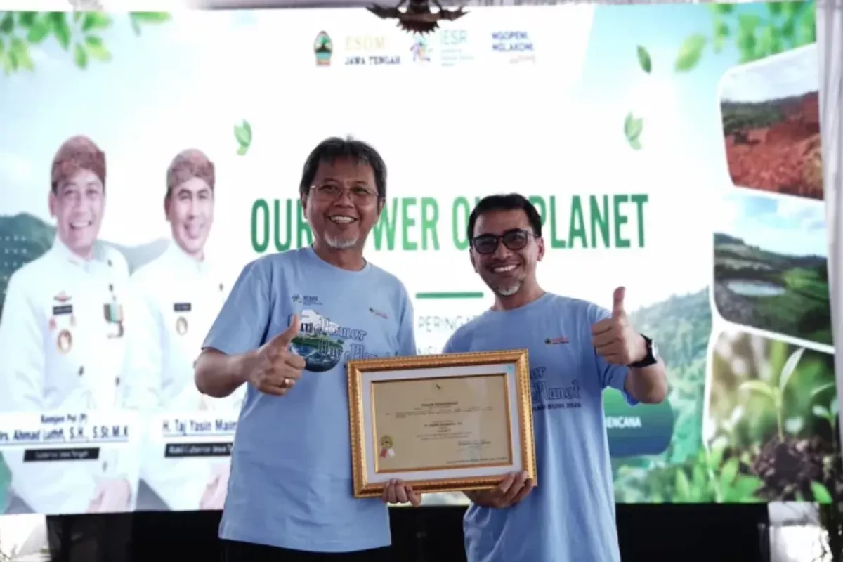 Semen Gresik Raih Penghargaan GMP Award 2026 Tingkat Jateng