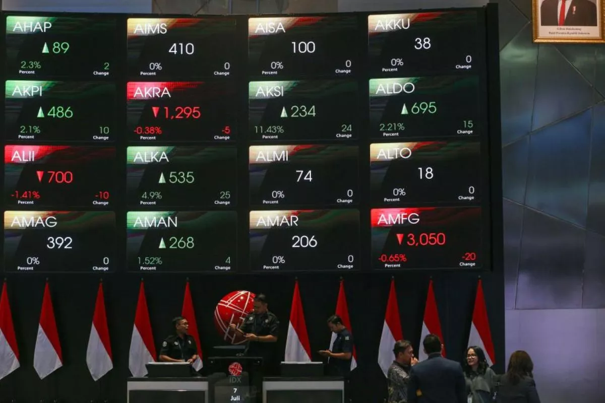 Tertekan Saham Big Caps, IHSG Melemah 0,89% ke Level 6.130,58