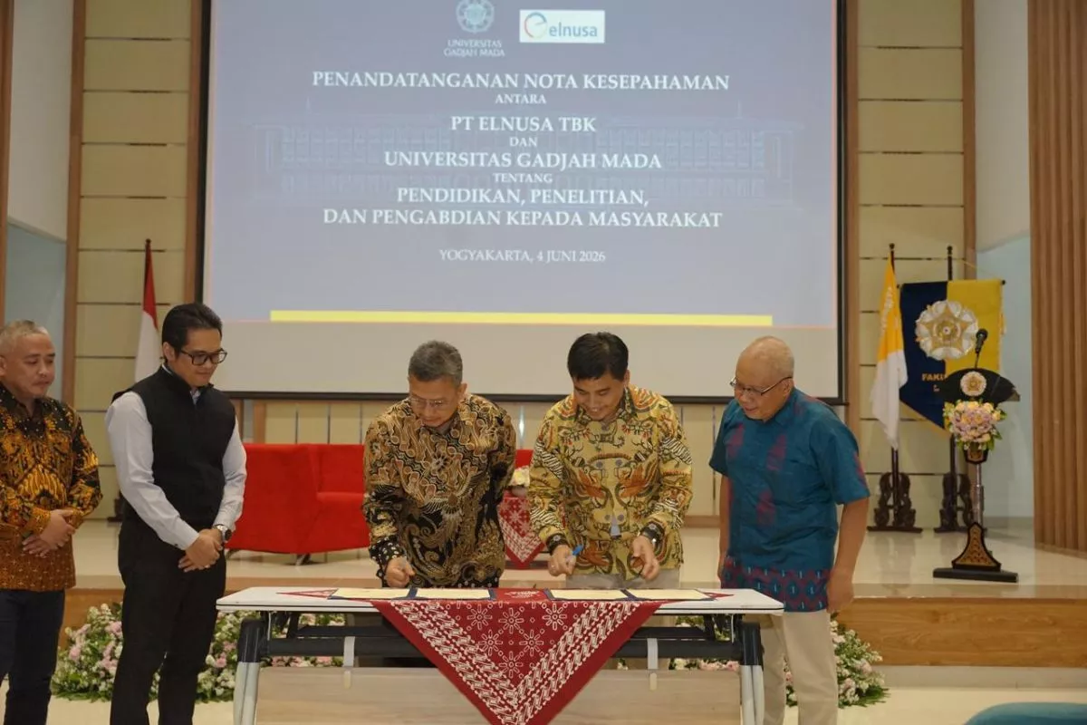 Perkuat SDM Energi, Elnusa dan UGM Resmikan Kerja Sama Strategis