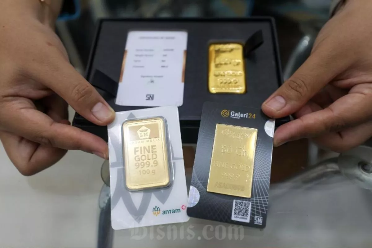 Harga Emas Hartadinata Hari Ini (13/8) Naik ke Rp2,61 Juta/Gram