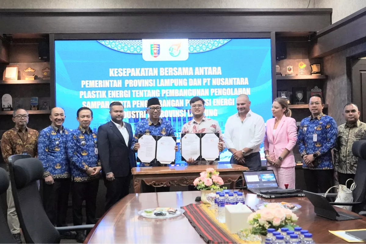 Lampung Siap Jadi Proyek Percontohan Nasional Pengelolaan Sampah Berbasis Energi