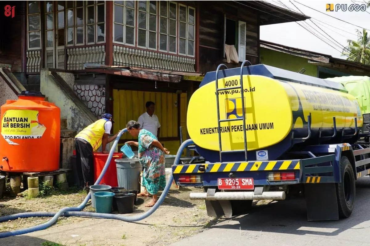 Kementerian PU Gerak Cepat Tangani Banjir di Padang, Kerahkan Pompa hingga Pulihkan Akses